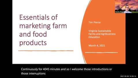 Thumbnail for entry Essentials of marketing farm and food products