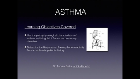 Thumbnail for entry Asthma