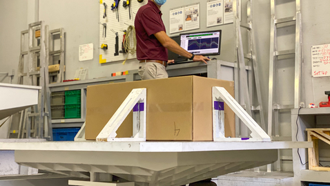 Thumbnail for Lab measures package handling  during increased shipping amidst Covid-19