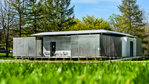 Thumbnail for FutureHAUS Dubai Exhibition on Virginia Tech's Drillfield