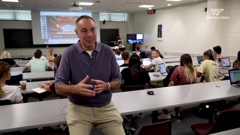 Thumbnail for Bill Roth’s sports media course inspires future broadcasters
