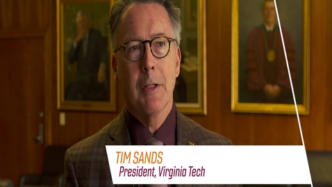 Thumbnail for Fralin Biomedical Research Institute at VTC: President Sands