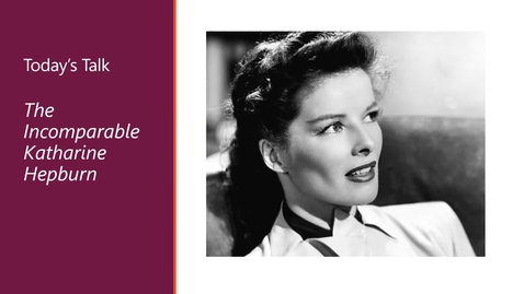 Thumbnail for The Incomparable Katharine Hepburn