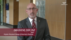 Go to Dean M. Daniel Givens joins the veterinary college at Virginia Tech with duration: 4 minutes, 49 seconds
