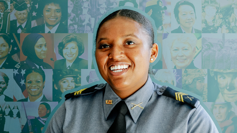 Thumbnail for entry &quot;Color of Freedom&quot; exhibit inspires minority women in service