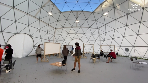 Thumbnail for entry Dome offers alternative learning space during COVID-19