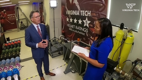 Thumbnail for Virginia Tech President Tim Sands talks about the value of Virginia Tech's unique footprint in engaging partners