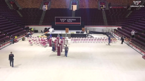 Thumbnail for Fall 2018 Commencement Setup