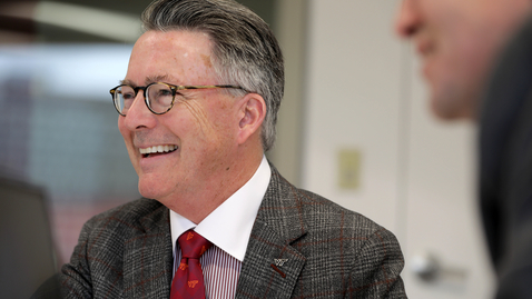 Thumbnail for President Tim Sands discusses impact of Innovation Campus