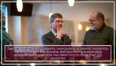 Go to Jeffrey Sachs at Fralin Biomedical with duration: 51 seconds