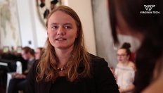 Go to For Austin Michelle Cloyd Fellow, Virginia Tech is home with duration: 1 minute, 42 seconds