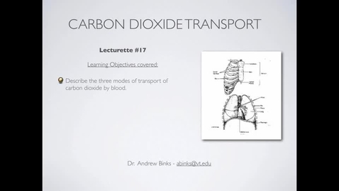 Thumbnail for Gas Transport: CO2 Transport (Ch16)