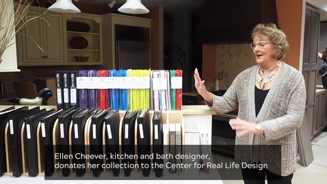 Thumbnail for Ellen Cheever donates collection to inspire new kitchen and bath designers