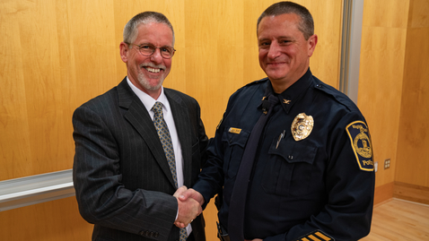 Thumbnail for entry Mac Babb named Virginia Tech Police Chief