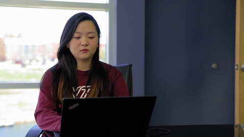 Thumbnail for entry JW Lee reflects on her time as a Hokie before graduation