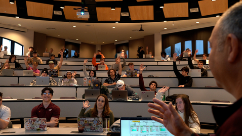 Thumbnail for Sports media students make their predictions for Final Four tournament