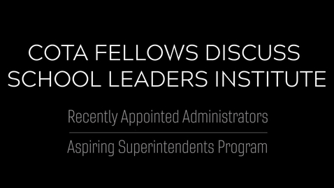 Thumbnail for School Leaders Institute
