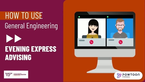 Thumbnail for General Engineering Evening Express Advising