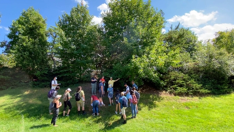 Thumbnail for Outdoor labs provide hands-on learning for CNRE students