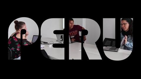 Thumbnail for Peru: Students overcome last-minute jitters as they prepare to present