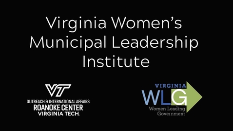 Thumbnail for Roanoke Center leadership institute is building a pipeline of women for municipal management roles