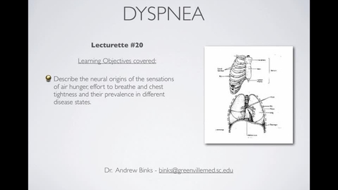 Thumbnail for Dyspnea (Ch18)