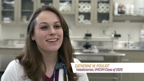Thumbnail for DVM Class of 2020 valedictorian reflects on veterinary school