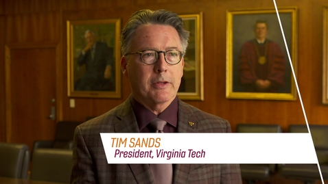 Thumbnail for entry Fralin Biomedical Research Institute at VTC: President Sands message