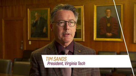 Thumbnail for Fralin Biomedical Research Institute at VTC: President Sands message
