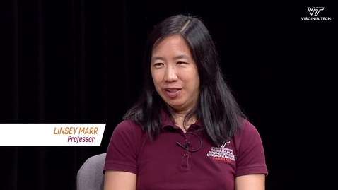 Thumbnail for Aerosol expert Linsey Marr's take on wearing masks at outdoor activities