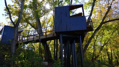 Thumbnail for Architecture students design, build New River Train Observatory