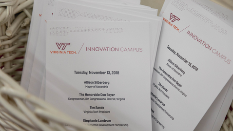 Thumbnail for Virginia Tech, City of Alexandria members react to Innovation Campus and Amazon