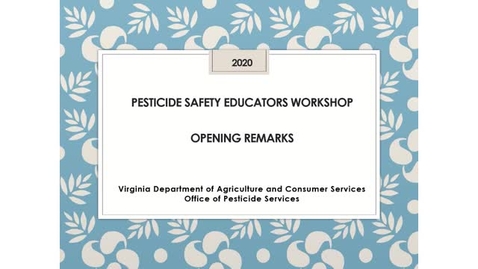 Thumbnail for 2020 PSEW Opening Remarks