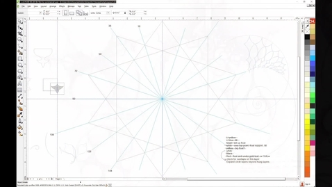 Thumbnail for Chromosome structure inspires art