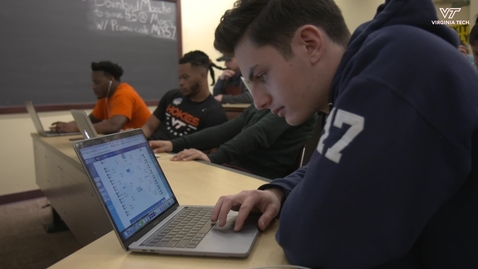 Thumbnail for Bill Roth's sports media class aims to predict Final Four