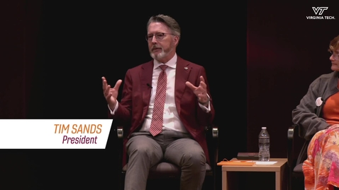 Thumbnail for June 15 Town Hall: President Sands highlights impact of a vaccinated community