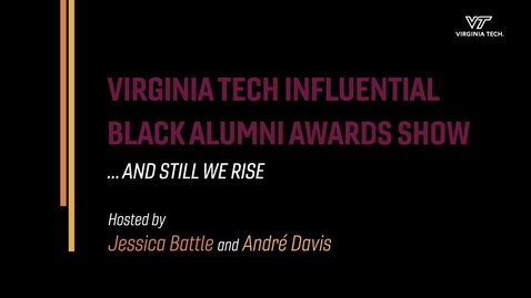 Thumbnail for entry 2021 Influential Black Alumni Awards Ceremony