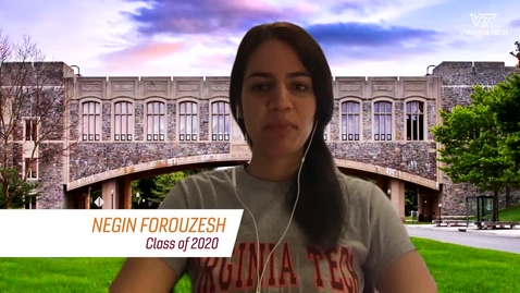 Thumbnail for Outstanding Graduate Student of the Year, Negin Forouzesh
