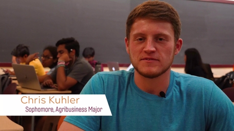 Thumbnail for Chris Kuhler - Governor's School for Agriculture