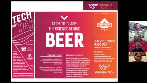 Thumbnail for entry Tech on Tap: Farm-to-Glass: The Science Behind Beer