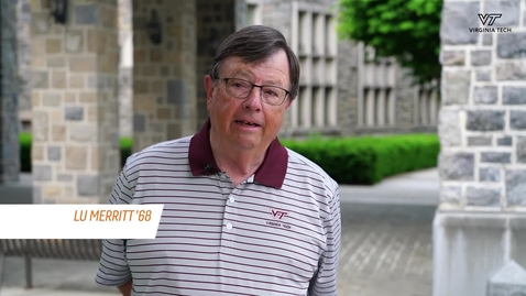 Thumbnail for Cornerstone Moment: Alumnus Lu Merritt serves alma mater, helps student athletes