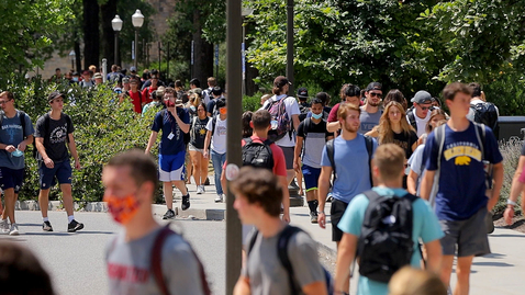 Thumbnail for &quot;I love how alive the campus feels&quot;