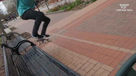Thumbnail for Student's interest in skateboards leads to research in recycling