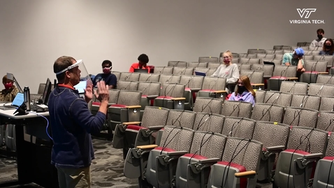 Thumbnail for Freshmen Hokies Get Help With First Year Experience Program