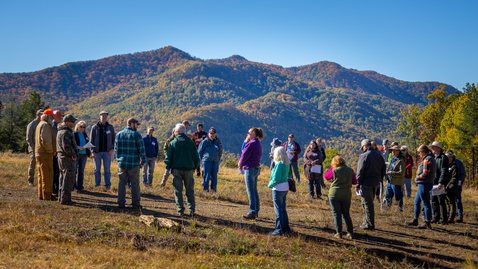 Thumbnail for entry CNRE hosts Fall Forestry and Wildlife Field Tour