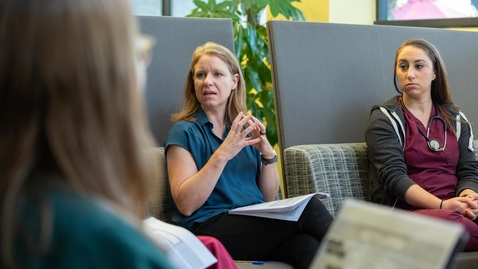 Thumbnail for Veterinary social worker assists students on how to communicate with clients