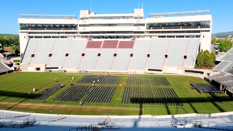 Thumbnail for Spring Commencement 2022 Setup Timelapse