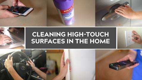 Thumbnail for entry Cleaning High-Touch Surfaces 