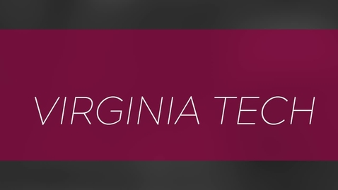 Thumbnail for Why I chose Virginia Tech: Rebecca