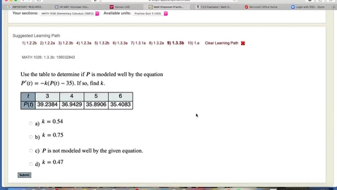 Thumbnail for entry Quiz 3 Help Session (1026) 2/2